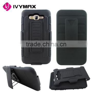 Accessories belt clip shockproof phone case for Samsung galaxy J7