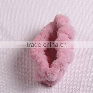 Latest Lovely Princess Crown Coral Fleece Face Wash Headband photo-6