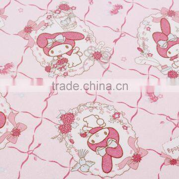 100 polyester microfiber towel/ Promotional Hot Sale Multifunctional Polyester Microfiber Hello Kitty towel