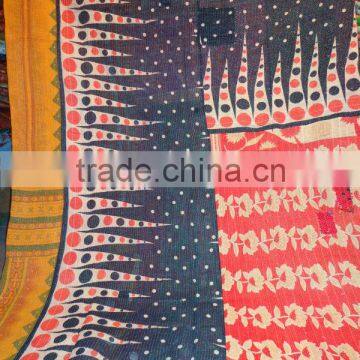 Vinatge Kantha Quilts, Wholesale Handmade Decorative Embroidered Indian Vintage Kantha Quilts