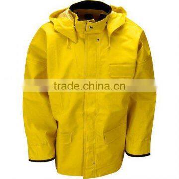 yellow high quality raincoat