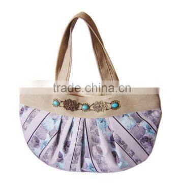 Colorful Antique Copper Flower Design Handbag for Promotion photo-2