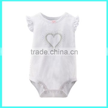 Summer new arrival 100% cotton romper baby wholesale for newborn girls