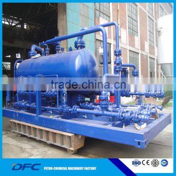 ASME certified solid-liquid-gas three phase separator