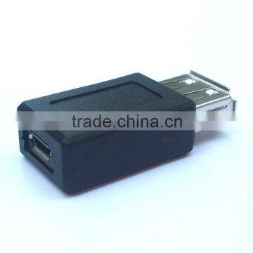 High quality micro usb female to usb female adapter