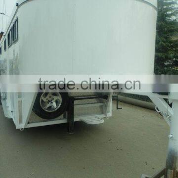 Horse Gooseneck Trailer,horse Transportation Vehicle, Horse Gooseneck Float in Outdoor Sports