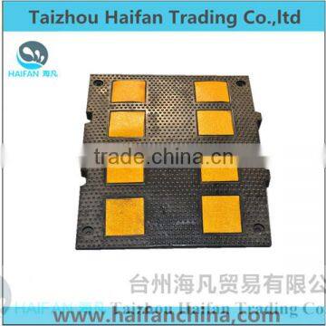 500*600*50mm Traffic Removable High Quality Speed Hump/ European standard High strength road speed bump for safety