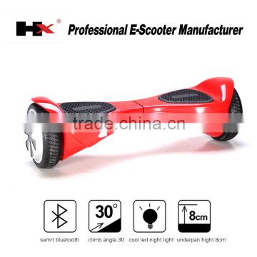 Rohs/FCC/CE 36V 4.4AH smart drifting self balancing scooter UL2272 approved