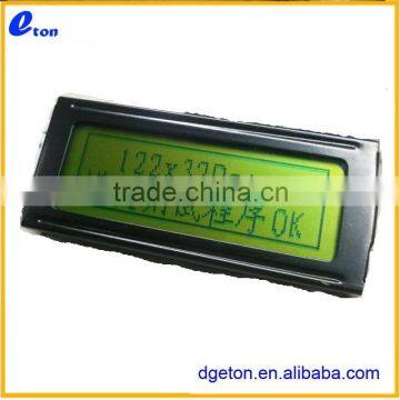 122*32 character STN positive transflective lcd                        
                                                Quality Choice