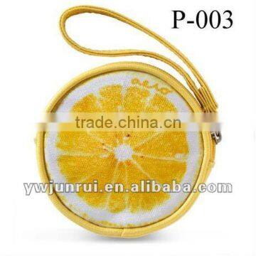 Accept OEM Orders Fashion Design Best Gift citrus coin purse