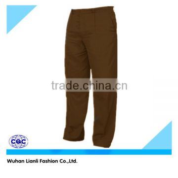 unisex casual ploycotton working long pants