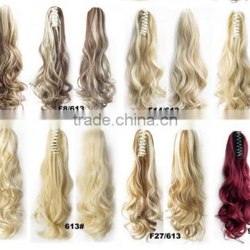 claw clip ponytail hair extensions synthetic hair ponytail