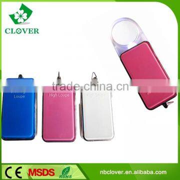 Every LED 13000-15000MCD Plastic 3x or 5x Magnifier With Led Light