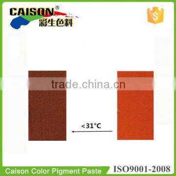 CTH-9801 heat sensitive liquid pigment for color changing printing