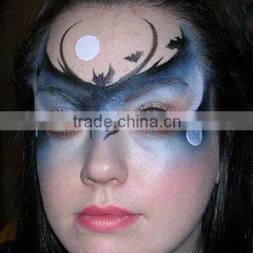 Custom Cartoon Makeup Face Mask Stickers Full Face Tattoo Sticker Makeup Face Painting Factory photo-5