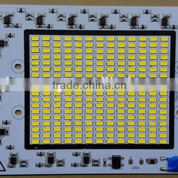 100w aluminum pcb board driverless led module ac220v input directly for street light