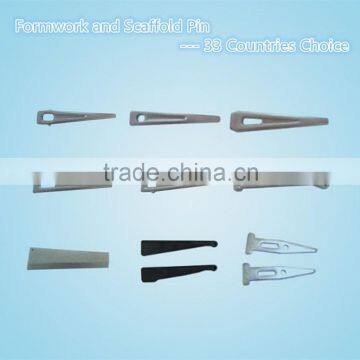 Steel formwork wedge pin