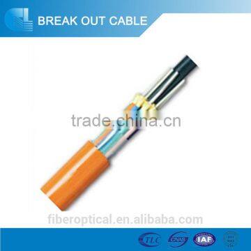 Indoor Multi Purpose 24 core fiber optic breakout cable