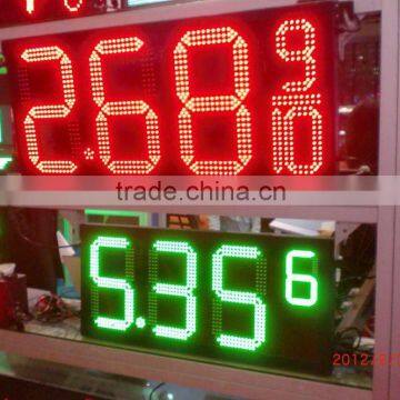 LED Gas price digital sign-8'' 10'' 12'' 16'' 20'' 24''