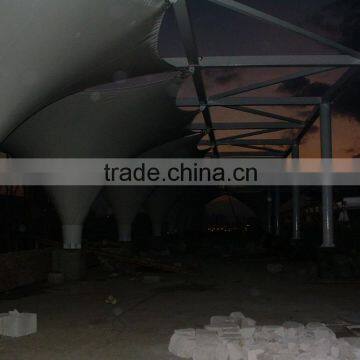 Superior Flexible Sun-shading Canopy and Energy Saving for Rainwater Harvesting System photo-3