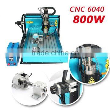 Hot Sale jewelry/metal marking machine,portable laser marking,metal engraving machine cnc 6040 800W + 4 axis