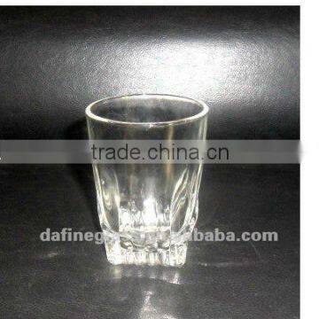 200ml Square wine glass mug glass tea cup glass cup