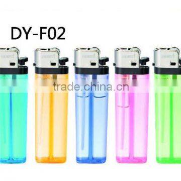 transparent disposable bulk flint lighter,77mm,80mm