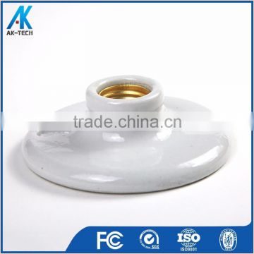 ceramic bulb holder , bulb socket e26 e27 pendant lamp holder