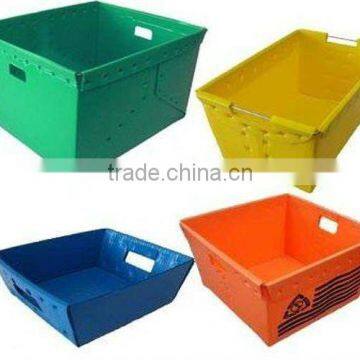 Stackable pp postal mailing boxes