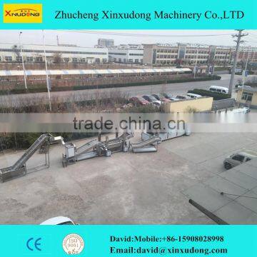 300kg/h full automatic potato chips production line