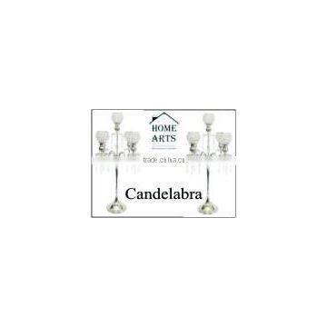 Crystal Candelabra,flower Stand Tall Wedding Centerpieces, Tall Crystal Wedding Candelabra Centerpieces Table photo-6