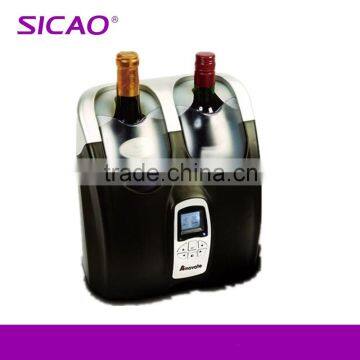 Thermoelectric 12V two bottle wine chiller