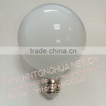 CE Rohs 220-240V 6W glass shell LED G95 globe light bulb