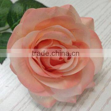 wedding chinese decorations real touch small rose artificial FLOWER silk flowers peach color