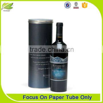 Fashion cylinder paper wine box