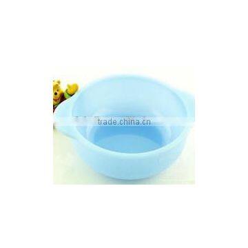 2014 hotsale Eco-friendly Silicone Baby Bowl