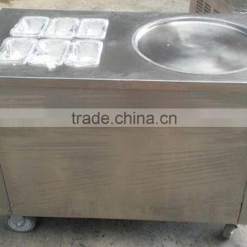 Simple Frying Pan Come With 6 Topping Barrels for Store Fresh Fruit Candy photo-5