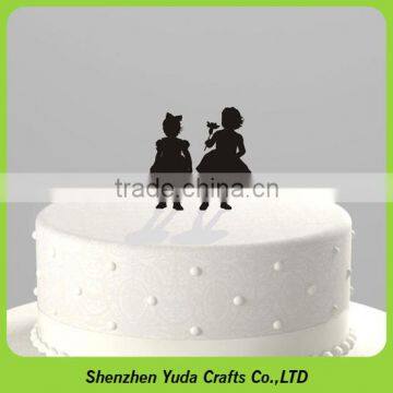 Personalized lucite cake topper figurine, children acrylic cake toppers wholesale