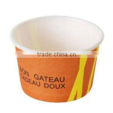 Wholesale Print Customized Logo Ice Cream Cup Paper Cup