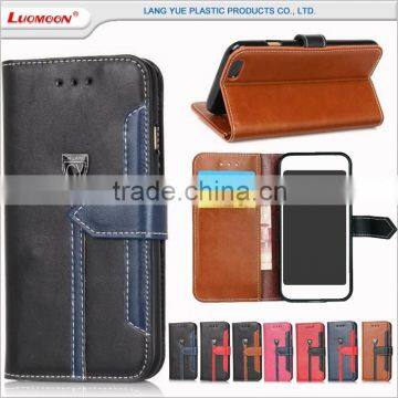 popular crazy horse leather case for iphone 7 6 5 4