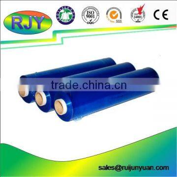 25micron*40cm*360m lldpe blue pallet wrap stretch film