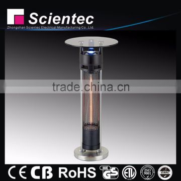 Scientec SH1695FL Carbon Fiber Infrared Heater With Tempered Glass Table Manufacture