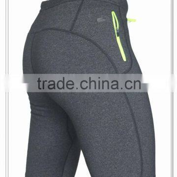 High Quality Melange Dri Fit Gym Shorts, Running Tights, Custom Fitness Compression Tights for Men photo-3