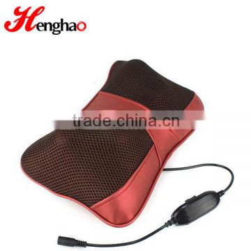 Electric Back Head Body Shoulder Shiatsu Car Neck vibrating infrared heat massager cushion