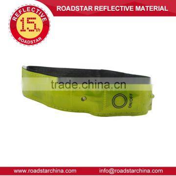 Hi vis Led reflective hook and loop armband