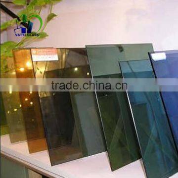 Blue Bronze Grey Green Pink Clear Tempered Tinted Reflective Glass