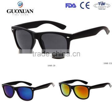 Mirror Lens Promotional Stocked Wholesale Sunglasses Custom Sunglasees