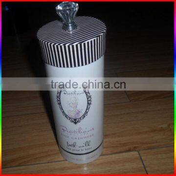 custom made CMYK printing cylinder paper tube for perfume