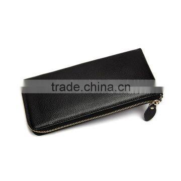 Boshiho New Design Lichee Genuine Leather Men's Wallet Long Wallet Clutch photo-2