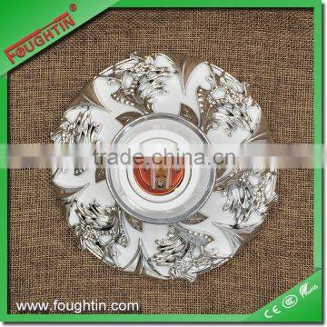 Electrical Lamp Holder Bracket E27 Lamp Holder Silver Color Lamp Base photo-2